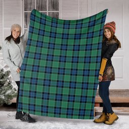 Scottish Graham of Menteith Ancient Clan Tartan Blanket Tartan Plaid Sherpa Blanket Scottish Plaid Tartan Plaid - ScotsTee - scotstee.com