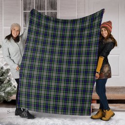 Scottish Davidson of Tulloch Dress Clan Tartan Blanket Tartan Plaid Sherpa Blanket Scottish Plaid Tartan Plaid - ScotsTee - scotstee.com