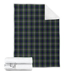 Scottish Davidson of Tulloch Dress Clan Tartan Blanket Tartan Plaid Sherpa Blanket Scottish Plaid Tartan Plaid - ScotsTee - scotstee.com