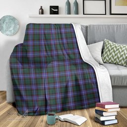 Scottish Guthrie Modern Clan Tartan Blanket Tartan Plaid Sherpa Blanket Scottish Plaid Tartan Plaid - ScotsTee - scotstee.com