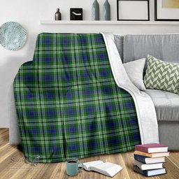 Scottish Haliburton Clan Tartan Blanket Tartan Plaid Sherpa Blanket Scottish Plaid Tartan Plaid - ScotsTee - scotstee.com