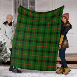 Scottish Kincaid Modern Clan Tartan Blanket Tartan Plaid Sherpa Blanket Scottish Plaid Tartan Plaid - ScotsTee - scotstee.com