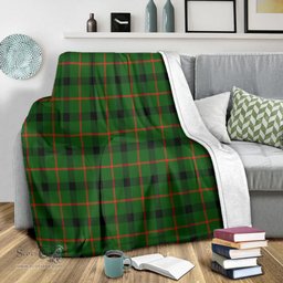 Scottish Kincaid Modern Clan Tartan Blanket Tartan Plaid Sherpa Blanket Scottish Plaid Tartan Plaid - ScotsTee - scotstee.com
