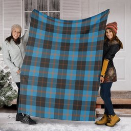 Scottish Horsburgh Clan Tartan Blanket Tartan Plaid Sherpa Blanket Scottish Plaid Tartan Plaid - ScotsTee - scotstee.com