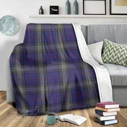 Scottish Kinnaird Clan Tartan Blanket Tartan Plaid Sherpa Blanket Scottish Plaid Tartan Plaid - ScotsTee - scotstee.com