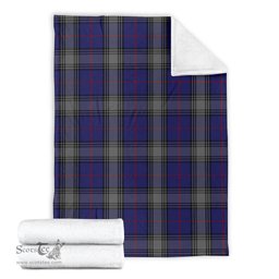 Scottish Kinnaird Clan Tartan Blanket Tartan Plaid Sherpa Blanket Scottish Plaid Tartan Plaid - ScotsTee - scotstee.com