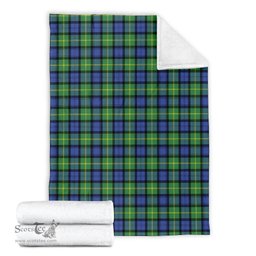 Scottish Gordon Old Ancient Clan Tartan Blanket Tartan Plaid Sherpa Blanket Scottish Plaid Tartan Plaid - ScotsTee - scotstee.com