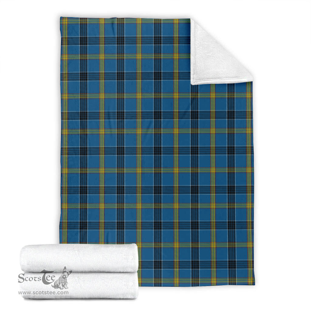 Scottish Laing Clan Tartan Blanket Tartan Plaid Sherpa Blanket Scottish Plaid Tartan Plaid - ScotsTee - scotstee.com