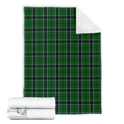 Scottish Innes Hunting Clan Tartan Blanket Tartan Plaid Sherpa Blanket Scottish Plaid Tartan Plaid - ScotsTee - scotstee.com