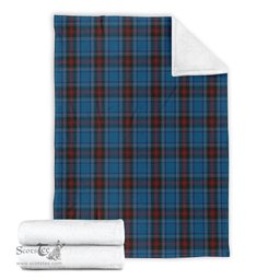 Scottish Louth County Ireland Clan Tartan Blanket Tartan Plaid Sherpa Blanket Scottish Plaid Tartan Plaid - ScotsTee - scotstee.com