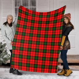 Scottish Kerr Modern Clan Tartan Blanket Tartan Plaid Sherpa Blanket Scottish Plaid Tartan Plaid - ScotsTee - scotstee.com
