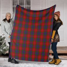 Scottish Fraser Clan Tartan Blanket Tartan Plaid Sherpa Blanket Scottish Plaid Tartan Plaid - ScotsTee - scotstee.com
