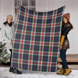 Scottish Fraser Red Dress Clan Tartan Blanket Tartan Plaid Sherpa Blanket Scottish Plaid Tartan Plaid - ScotsTee - scotstee.com