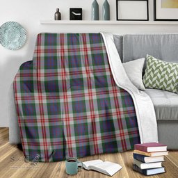 Scottish Fraser Red Dress Clan Tartan Blanket Tartan Plaid Sherpa Blanket Scottish Plaid Tartan Plaid - ScotsTee - scotstee.com