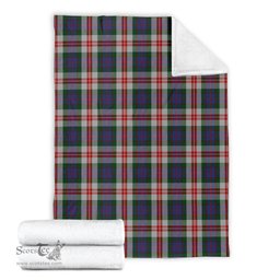 Scottish Fraser Red Dress Clan Tartan Blanket Tartan Plaid Sherpa Blanket Scottish Plaid Tartan Plaid - ScotsTee - scotstee.com
