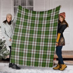 Scottish Hay White Dress Clan Tartan Blanket Tartan Plaid Sherpa Blanket Scottish Plaid Tartan Plaid - ScotsTee - scotstee.com