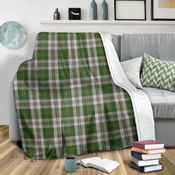 Scottish Hay White Dress Clan Tartan Blanket Tartan Plaid Sherpa Blanket Scottish Plaid Tartan Plaid - ScotsTee - scotstee.com