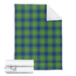 Scottish Johnstone-Johnston Ancient Clan Tartan Blanket Tartan Plaid Sherpa Blanket Scottish Plaid Tartan Plaid - ScotsTee - scotstee.com