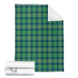 Scottish Kennedy Ancient Clan Tartan Blanket Tartan Plaid Sherpa Blanket Scottish Plaid Tartan Plaid - ScotsTee - scotstee.com