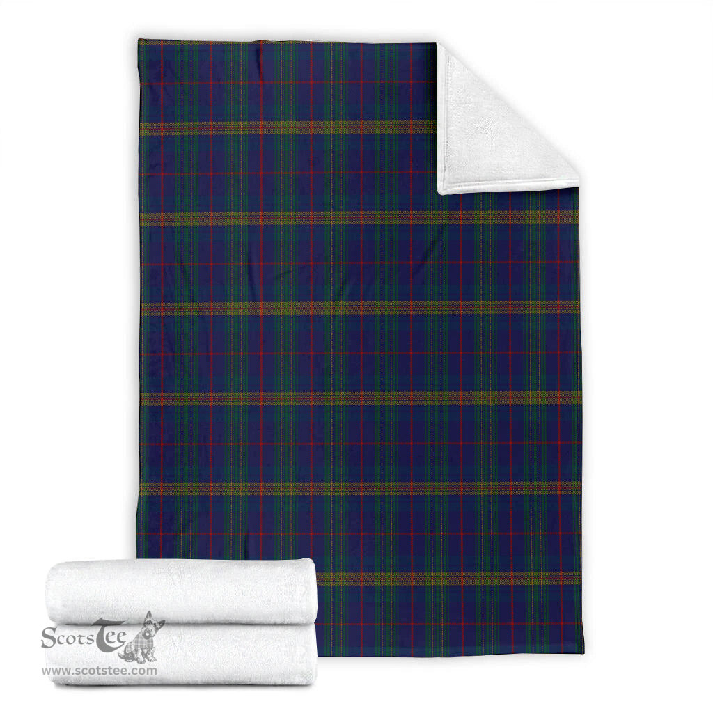 Scottish Jenkins of Wales Clan Tartan Blanket Tartan Plaid Sherpa Blanket Scottish Plaid Tartan Plaid - ScotsTee - scotstee.com