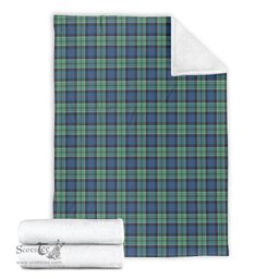 Scottish Leslie Hunting Ancient Clan Tartan Blanket Tartan Plaid Sherpa Blanket Scottish Plaid Tartan Plaid - ScotsTee - scotstee.com