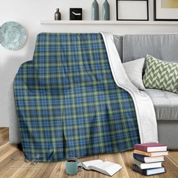 Scottish Lamont Ancient Clan Tartan Blanket Tartan Plaid Sherpa Blanket Scottish Plaid Tartan Plaid - ScotsTee - scotstee.com