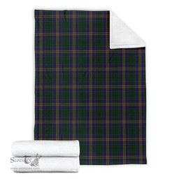 Scottish Kilkenny County Ireland Clan Tartan Blanket Tartan Plaid Sherpa Blanket Scottish Plaid Tartan Plaid - ScotsTee - scotstee.com