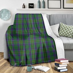Scottish Hunter of Hunterston Clan Tartan Blanket Tartan Plaid Sherpa Blanket Scottish Plaid Tartan Plaid - ScotsTee - scotstee.com