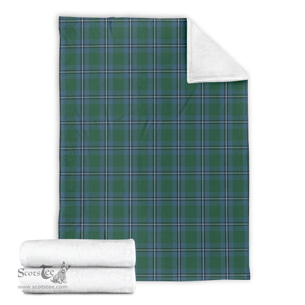 Scottish Irvine of Drum Clan Tartan Blanket Tartan Plaid Sherpa Blanket Scottish Plaid Tartan Plaid - ScotsTee - scotstee.com