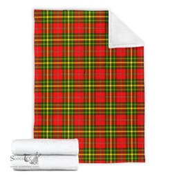 Scottish Leask Modern Clan Tartan Blanket Tartan Plaid Sherpa Blanket Scottish Plaid Tartan Plaid - ScotsTee - scotstee.com