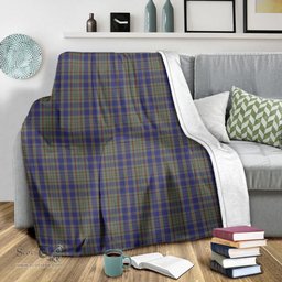 Scottish Kildare County Ireland Clan Tartan Blanket Tartan Plaid Sherpa Blanket Scottish Plaid Tartan Plaid - ScotsTee - scotstee.com