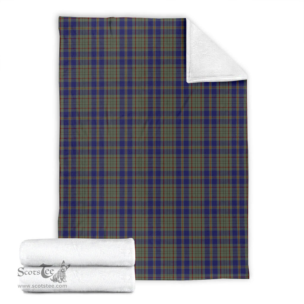 Scottish Kildare County Ireland Clan Tartan Blanket Tartan Plaid Sherpa Blanket Scottish Plaid Tartan Plaid - ScotsTee - scotstee.com