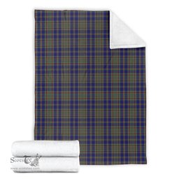 Scottish Kildare County Ireland Clan Tartan Blanket Tartan Plaid Sherpa Blanket Scottish Plaid Tartan Plaid - ScotsTee - scotstee.com