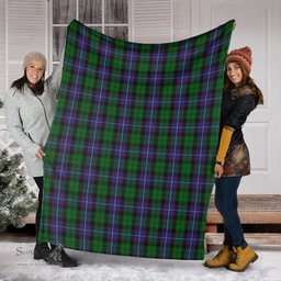 Scottish Galbraith Clan Tartan Blanket Tartan Plaid Sherpa Blanket Scottish Plaid Tartan Plaid - ScotsTee - scotstee.com