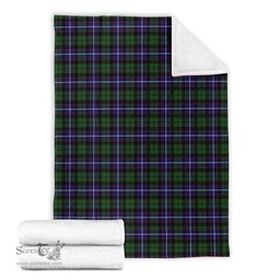 Scottish Galbraith Modern Clan Tartan Blanket Tartan Plaid Sherpa Blanket Scottish Plaid Tartan Plaid - ScotsTee - scotstee.com