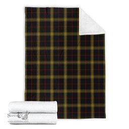Scottish Gwynn Clan Tartan Blanket Tartan Plaid Sherpa Blanket Scottish Plaid Tartan Plaid - ScotsTee - scotstee.com