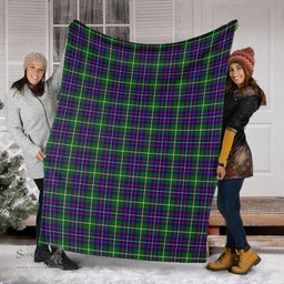 Scottish Inglis Modern Clan Tartan Blanket Tartan Plaid Sherpa Blanket Scottish Plaid Tartan Plaid - ScotsTee - scotstee.com
