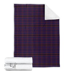 Scottish James of Wales Clan Tartan Blanket Tartan Plaid Sherpa Blanket Scottish Plaid Tartan Plaid - ScotsTee - scotstee.com