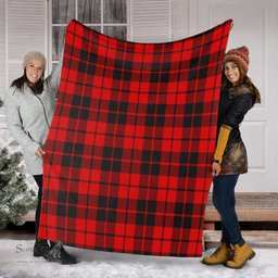 Scottish Hogg Clan Tartan Blanket Tartan Plaid Sherpa Blanket Scottish Plaid Tartan Plaid - ScotsTee - scotstee.com