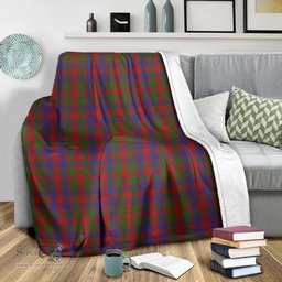 Scottish Gow Clan Tartan Blanket Tartan Plaid Sherpa Blanket Scottish Plaid Tartan Plaid - ScotsTee - scotstee.com