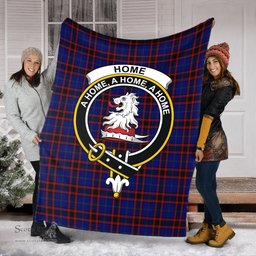 Scottish Home Modern Clan Tartan Blanket with Family Crest Tartan Plaid Sherpa Blanket Scottish Plaid Tartan Plaid - ScotsTee - scotstee.com