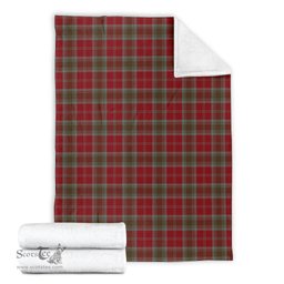 Scottish Lindsay Weathered Clan Tartan Blanket Tartan Plaid Sherpa Blanket Scottish Plaid Tartan Plaid - ScotsTee - scotstee.com