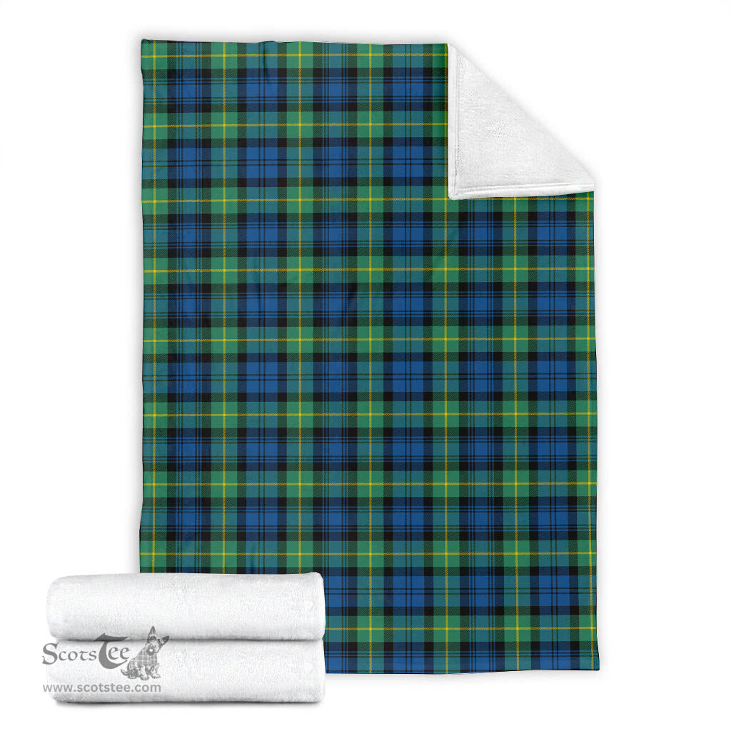 Scottish Gordon Ancient Clan Tartan Blanket Tartan Plaid Sherpa Blanket Scottish Plaid Tartan Plaid - ScotsTee - scotstee.com