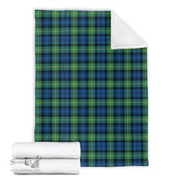 Scottish Gordon Ancient Clan Tartan Blanket Tartan Plaid Sherpa Blanket Scottish Plaid Tartan Plaid - ScotsTee - scotstee.com
