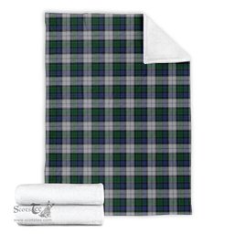 Scottish Graham Dress Clan Tartan Blanket Tartan Plaid Sherpa Blanket Scottish Plaid Tartan Plaid - ScotsTee - scotstee.com