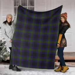 Scottish Lumsden Hunting Clan Tartan Blanket Tartan Plaid Sherpa Blanket Scottish Plaid Tartan Plaid - ScotsTee - scotstee.com