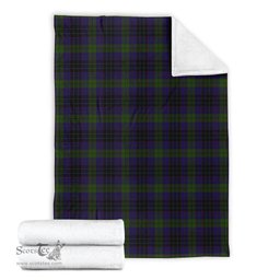 Scottish Lumsden Hunting Clan Tartan Blanket Tartan Plaid Sherpa Blanket Scottish Plaid Tartan Plaid - ScotsTee - scotstee.com