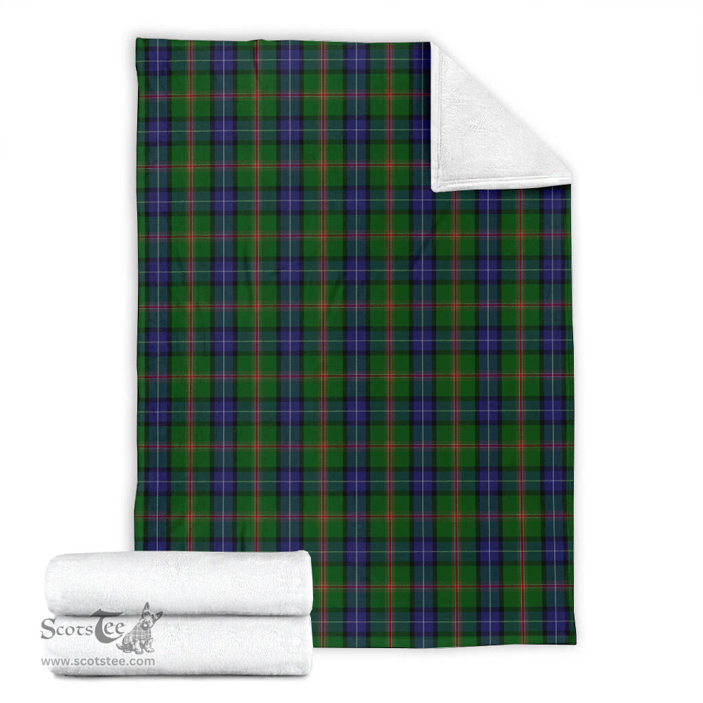 Scottish Jones Clan Tartan Blanket Tartan Plaid Sherpa Blanket Scottish Plaid Tartan Plaid - ScotsTee - scotstee.com