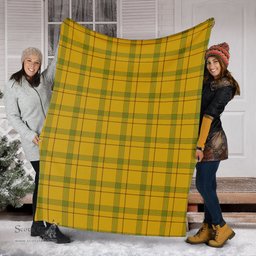 Scottish Houston Clan Tartan Blanket Tartan Plaid Sherpa Blanket Scottish Plaid Tartan Plaid - ScotsTee - scotstee.com