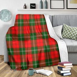 Scottish Gartshore Clan Tartan Blanket Tartan Plaid Sherpa Blanket Scottish Plaid Tartan Plaid - ScotsTee - scotstee.com